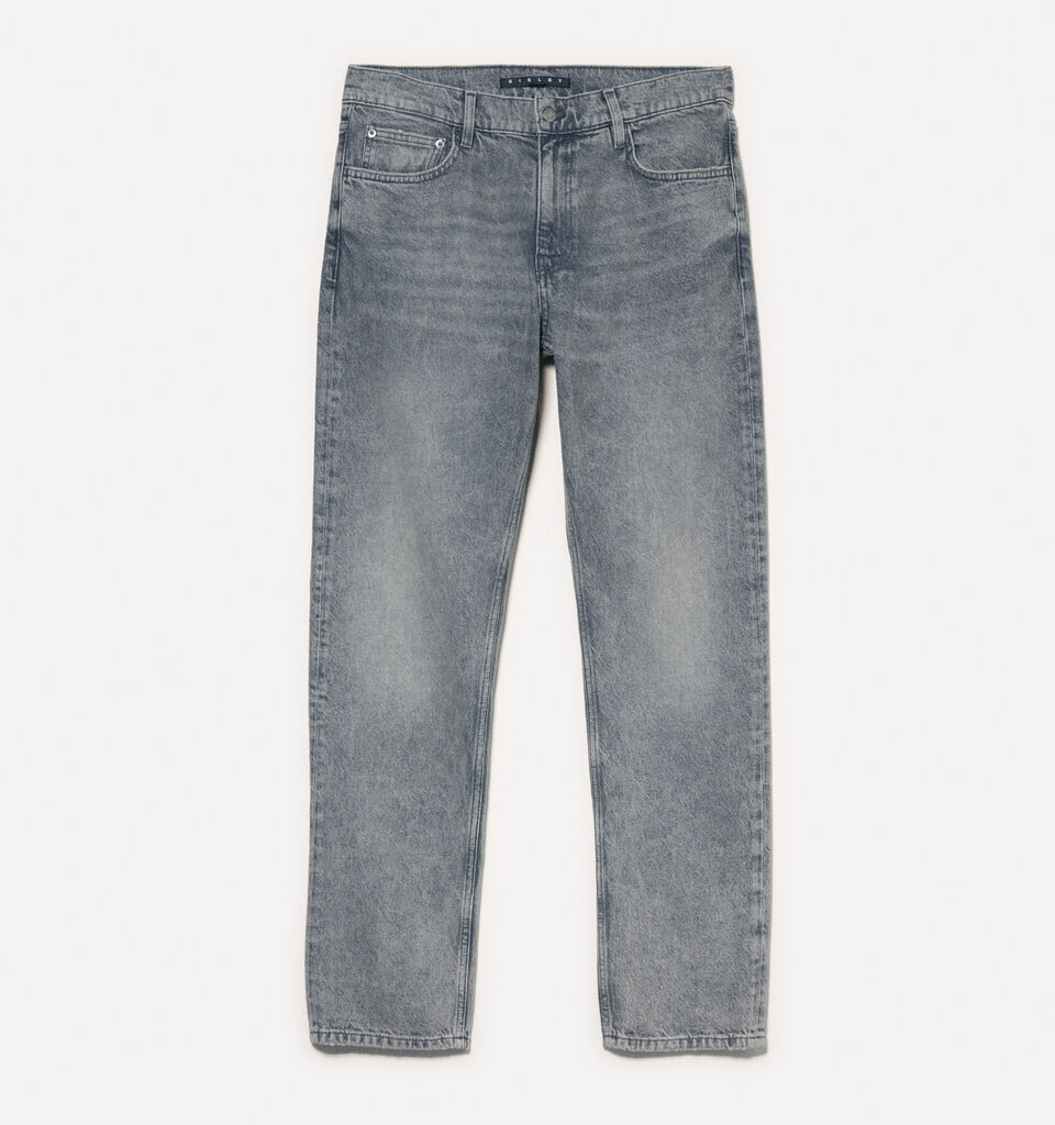 Gray Style 75 regular fit jeans - men's regular fit jeans - Gray | Sisley image number 5